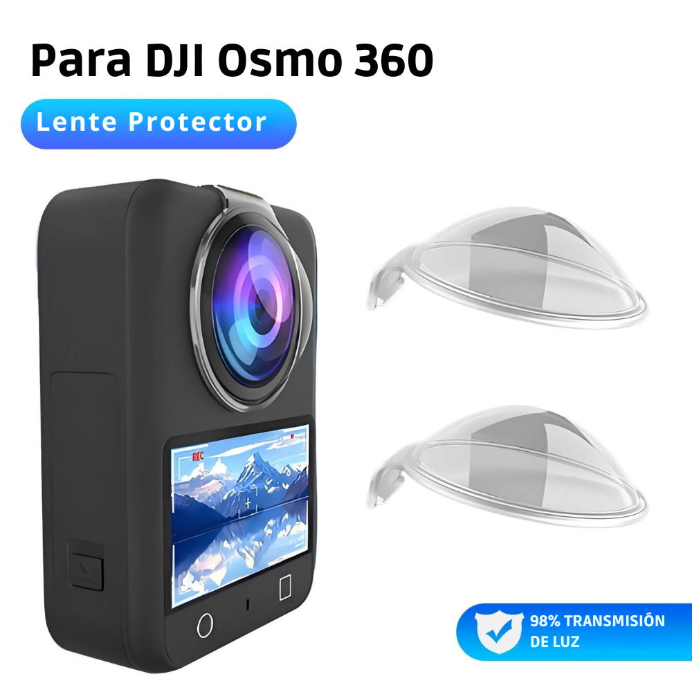 Cubiertas Protector de Lentes Para Cámara DJI Osmo 360-6