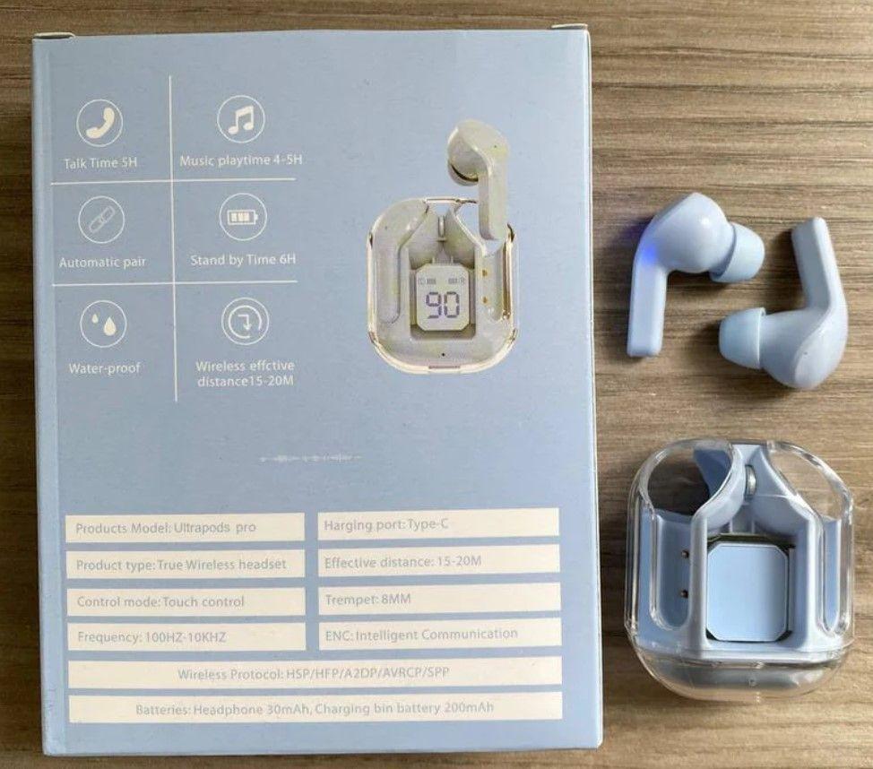 Audifonos Inalambricos Bluetooth Air 31 - Celeste-3