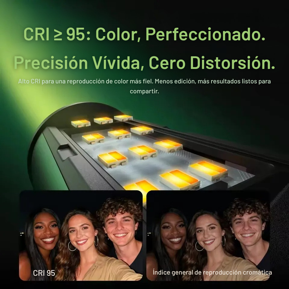 Luz LED MagFilm Cálida Fría Para Cámara y Smartphone Vlog-2