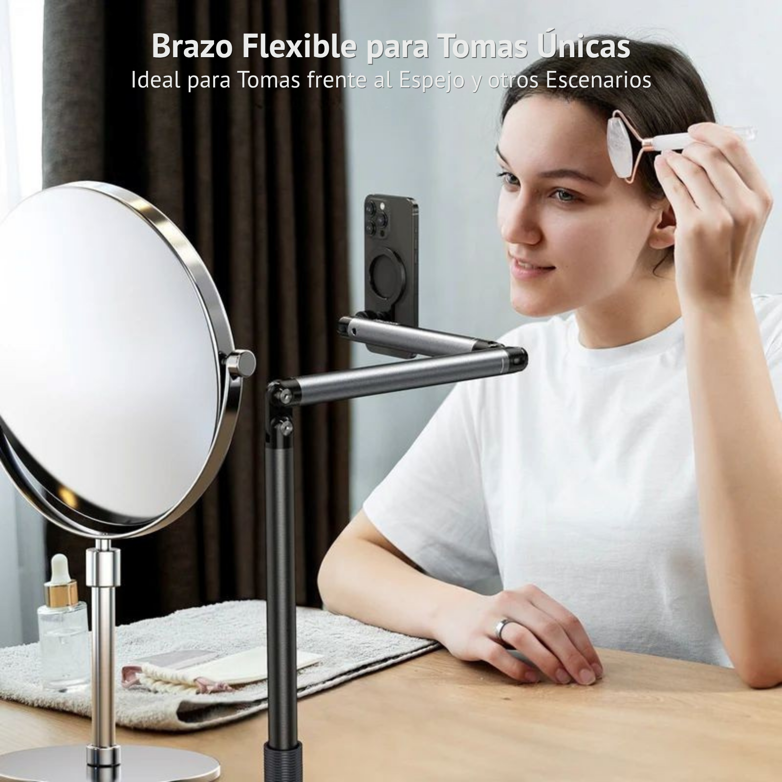 Soporte Piso Magnético Pro para Celular Streaming Contenido-3