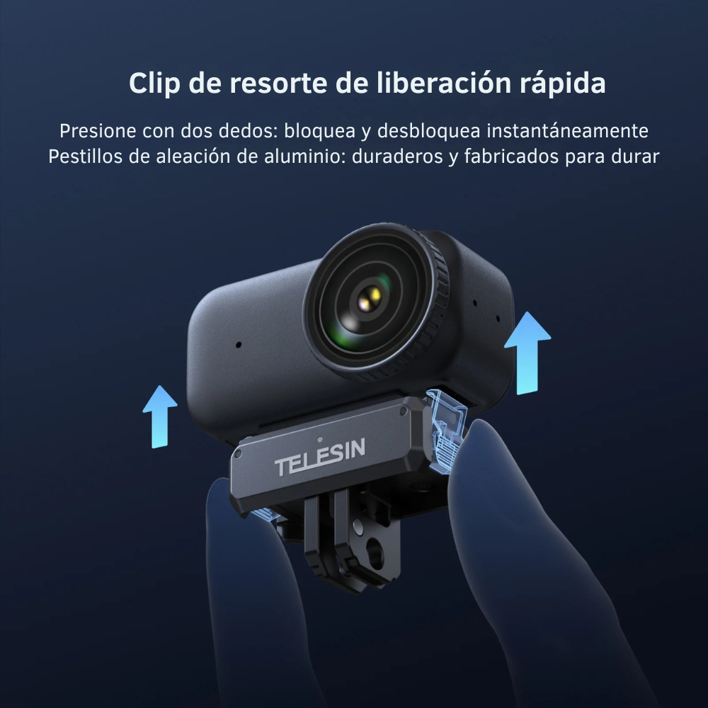 Adaptador Magnético Rápido para DJI Osmo Action 6 y Nano-4