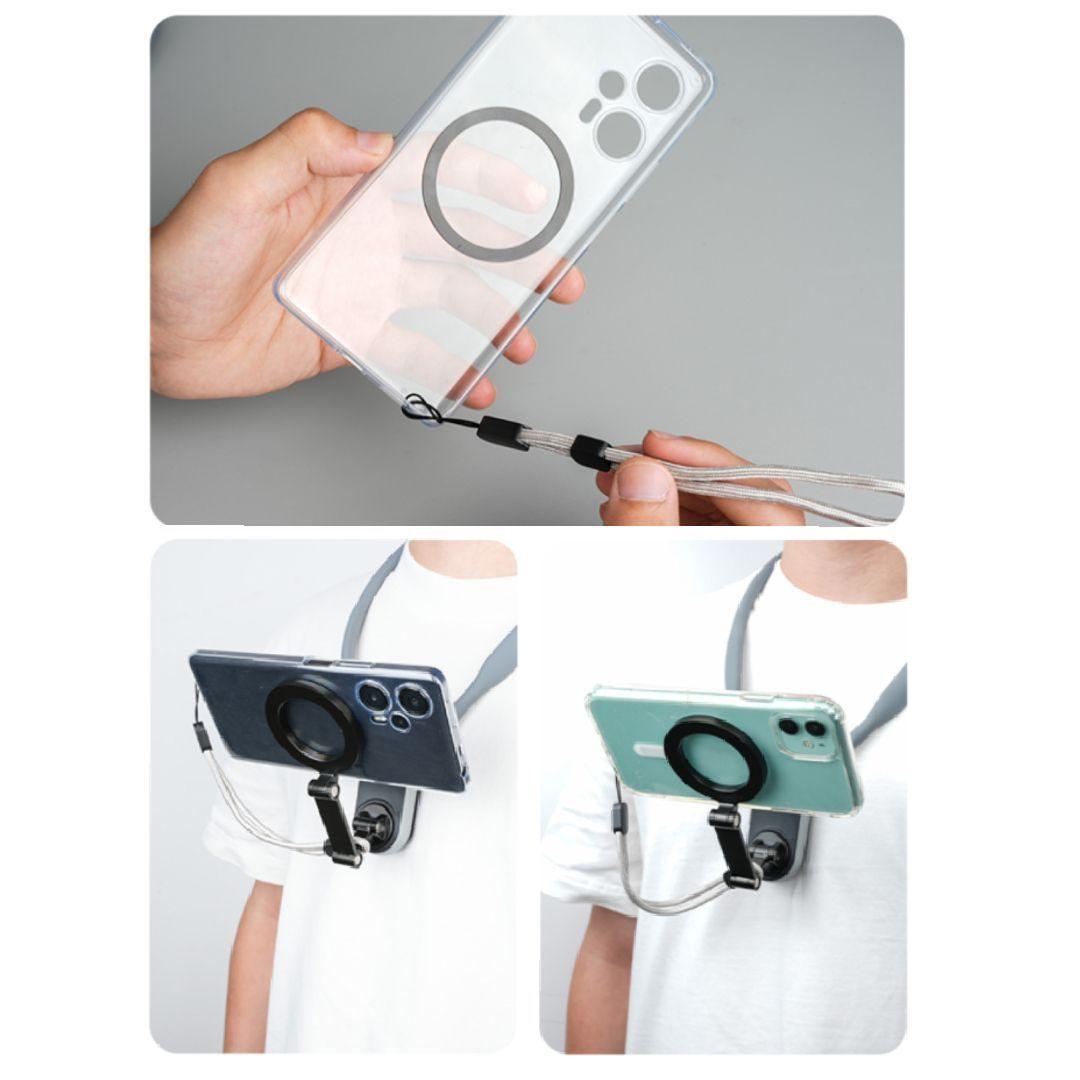 Soporte Correa de Cuello Magnético para Smartphone - Telesin-3
