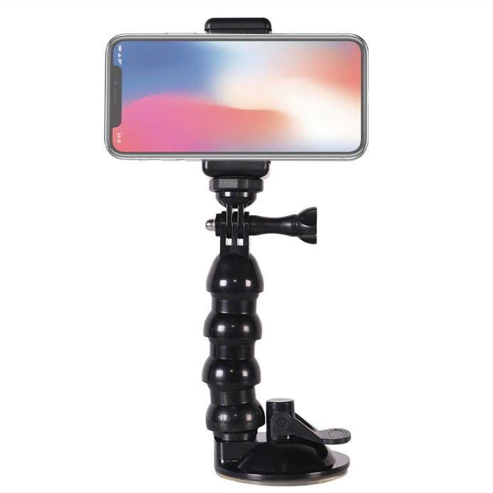 Ventosa Flexible 2x1 para Smartphone y Cámaras (Go-5