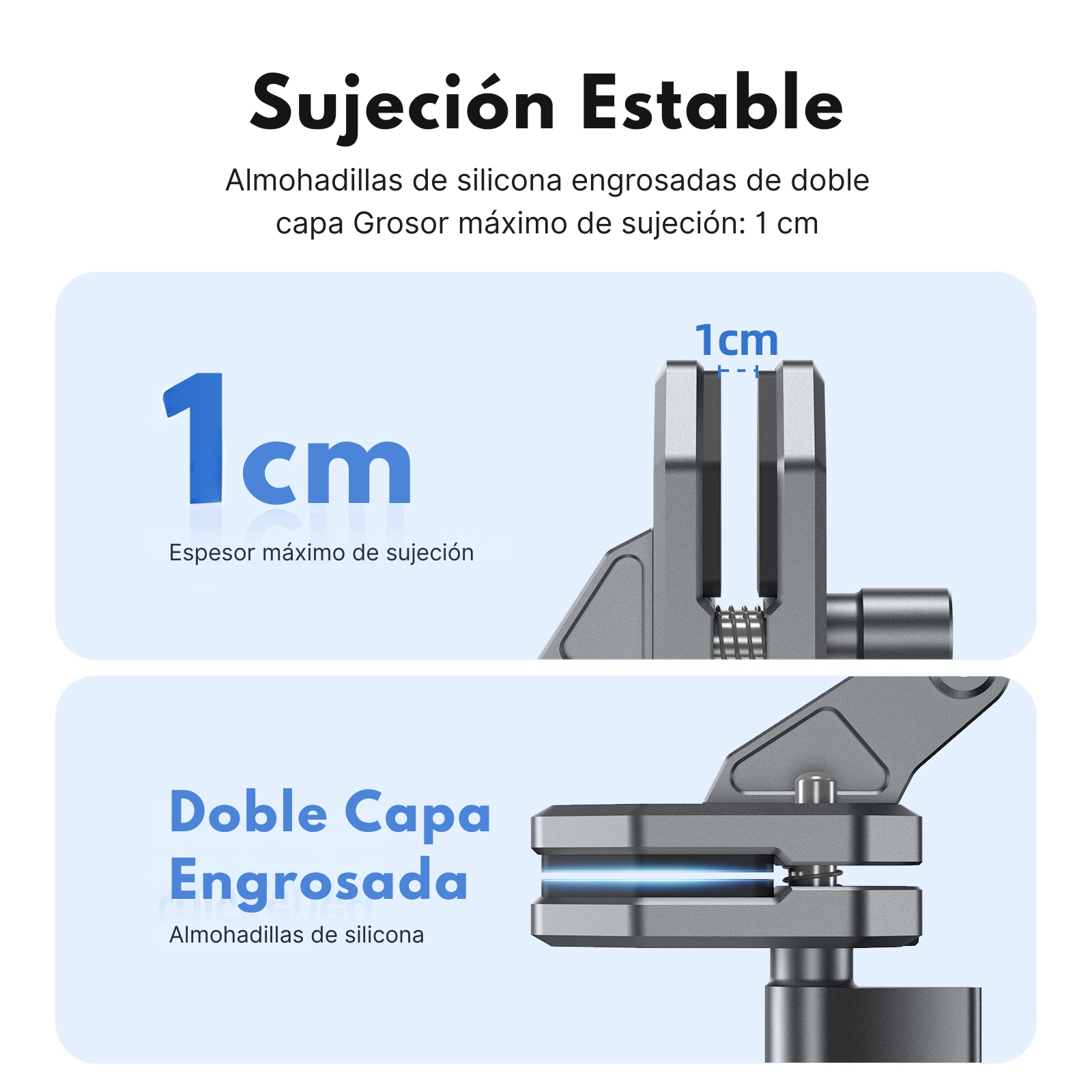 Soporte Clip 180° de Parabrisas Moto para Cámaras Deportivas-5