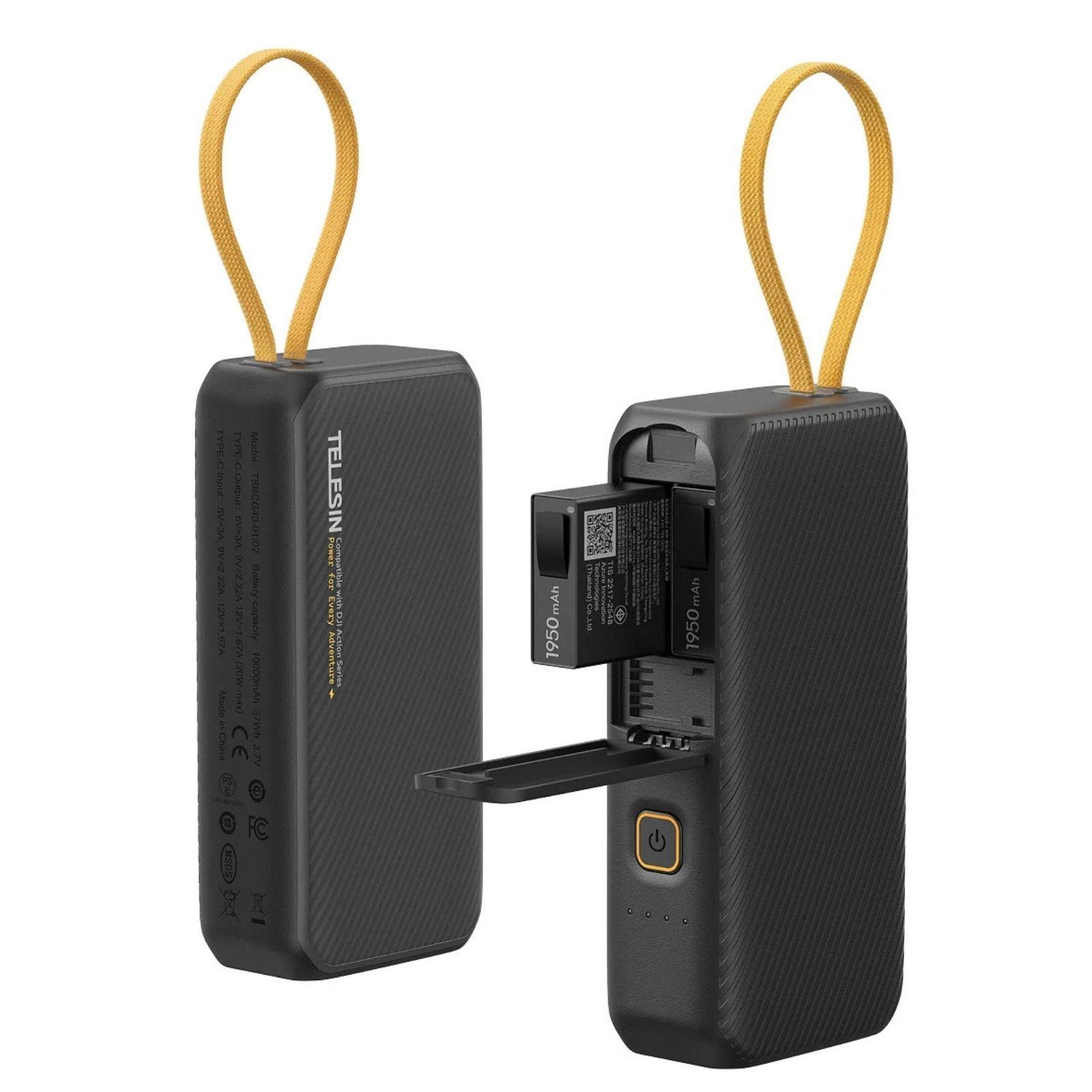 Power Bank Cargador DJI Osmo 360 6 5 4 3 10000mAh Telesin-0