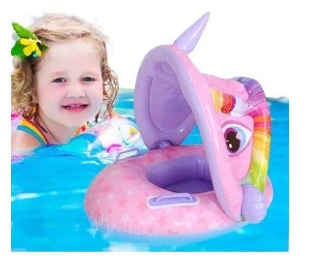 Flotador con Techo para Bebe - Unicornio-1