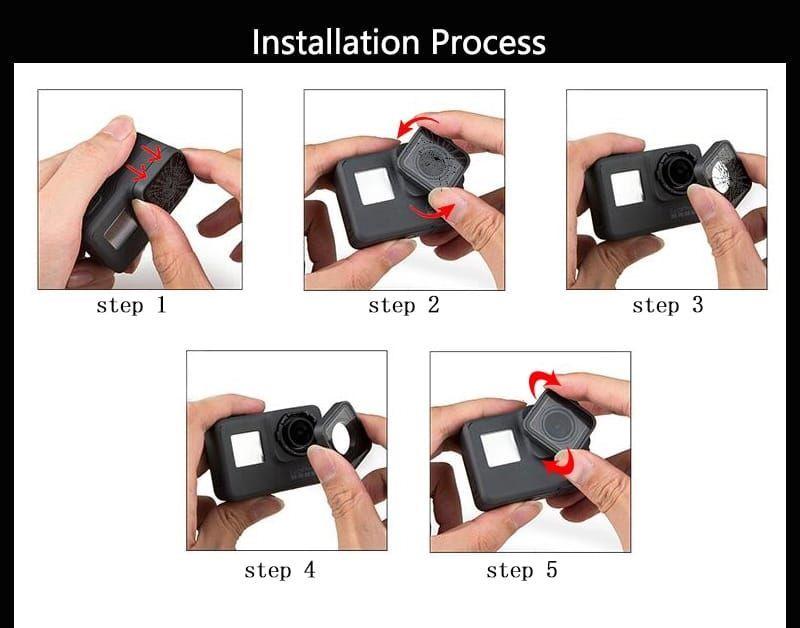 Lente repuesto para GoPro Hero 5 6 7-2