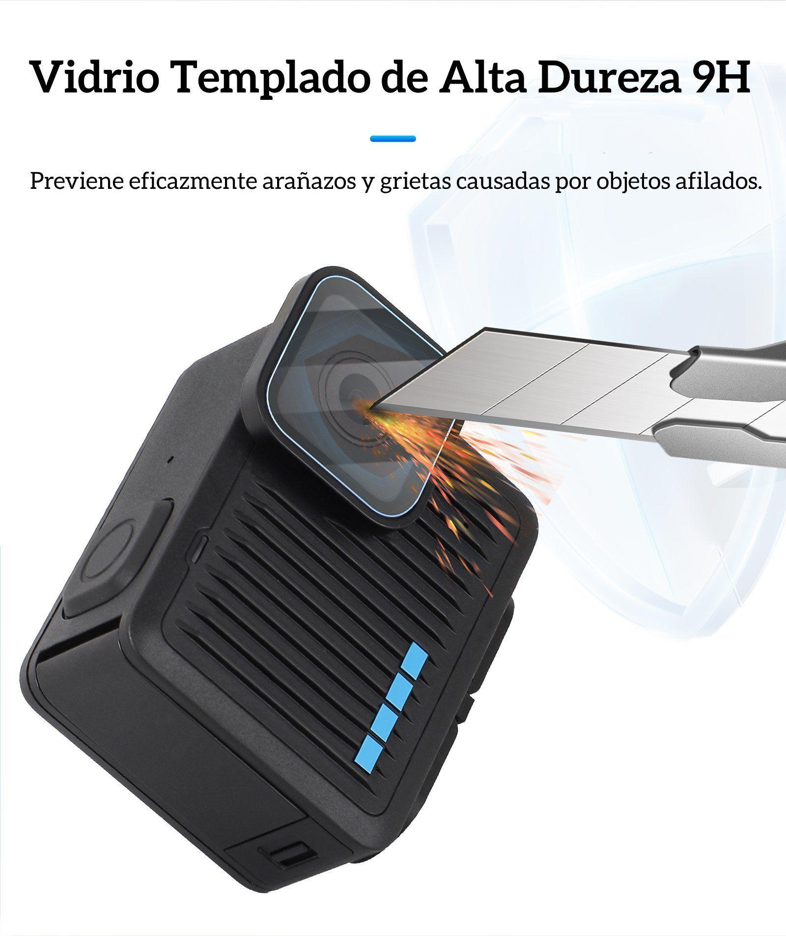Láminas de Vidrio Templado para GoPro Hero 4K 2024-4