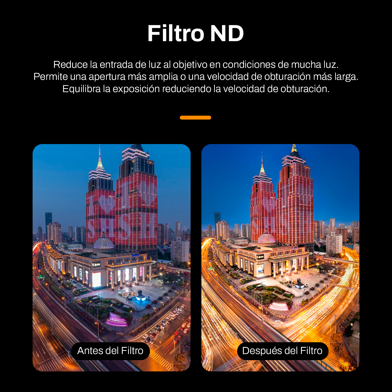 Kit de Filtros Magnéticos para DJI Osmo Pocket 3 - Telesin-7