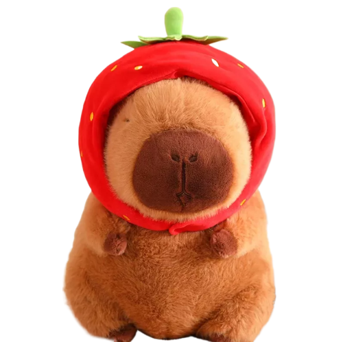Peluche Capibara de 35 cm: Tu Compañero Tierno y Suave-0