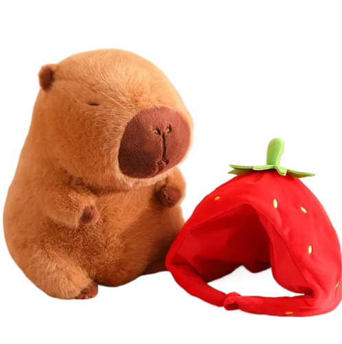 Peluche Capibara de 35 cm: Tu Compañero Tierno y Suave-1