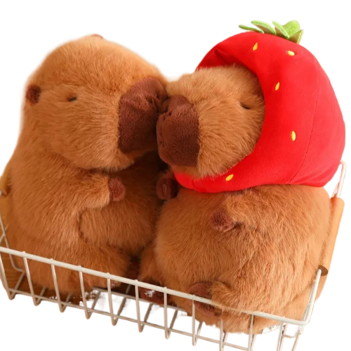 Peluche Capibara de 35 cm: Tu Compañero Tierno y Suave-2