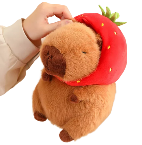 Peluche Capibara de 35 cm: Tu Compañero Tierno y Suave-5
