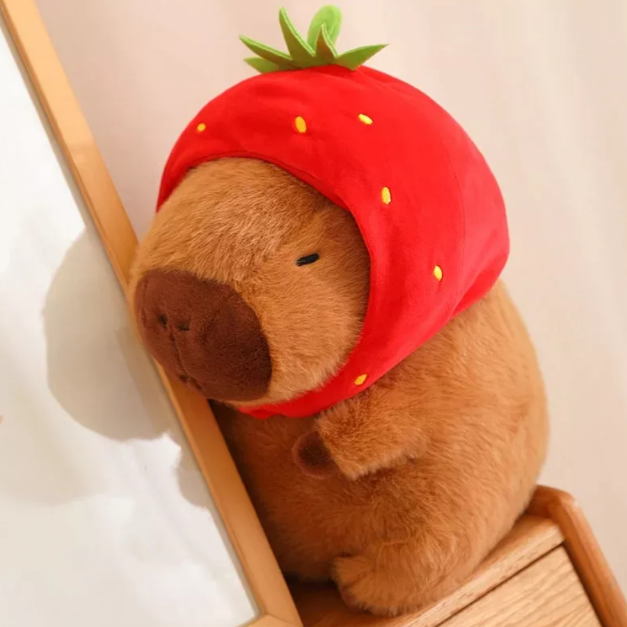 Peluche Capibara de 35 cm: Tu Compañero Tierno y Suave-6
