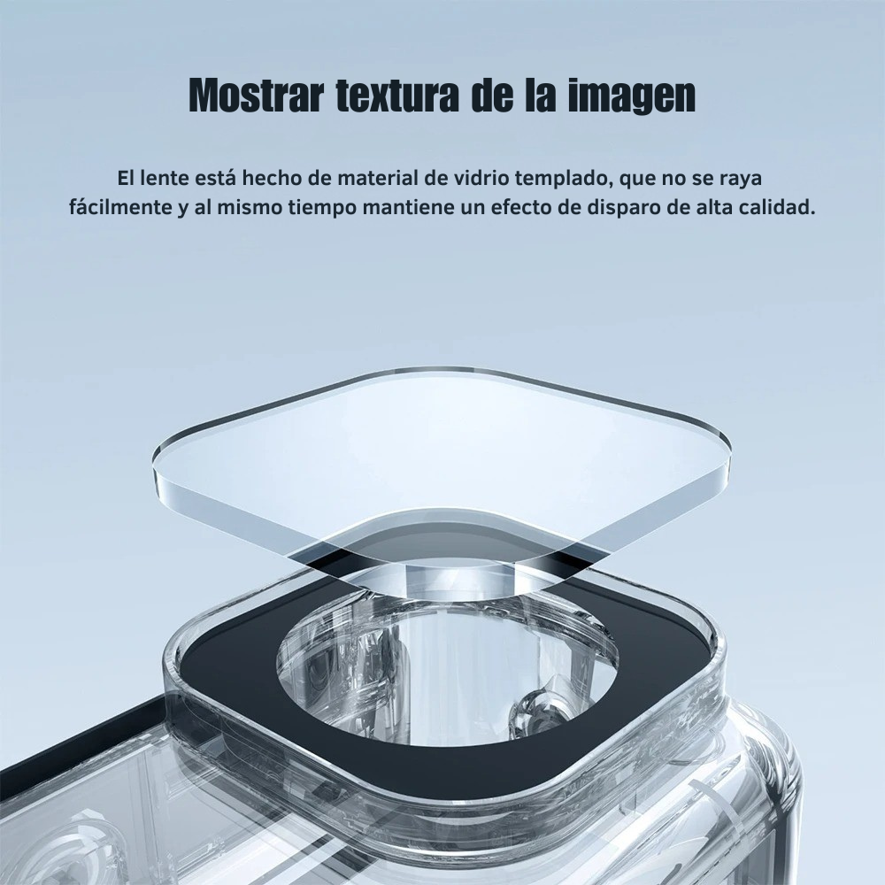 Carcasa para DJI Osmo Action 6 Sumergible 60M - Telesin-4