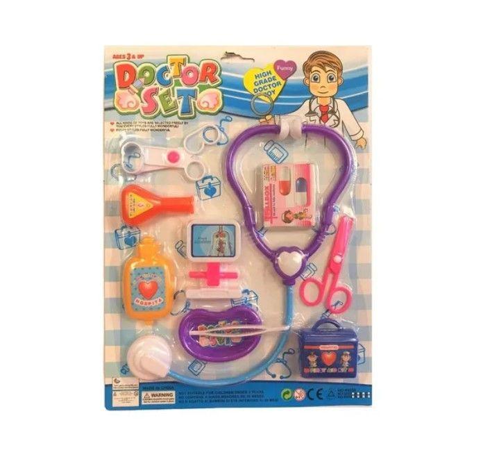 Set De Doctor Doctora Enfermera Juguete Para Niños-1