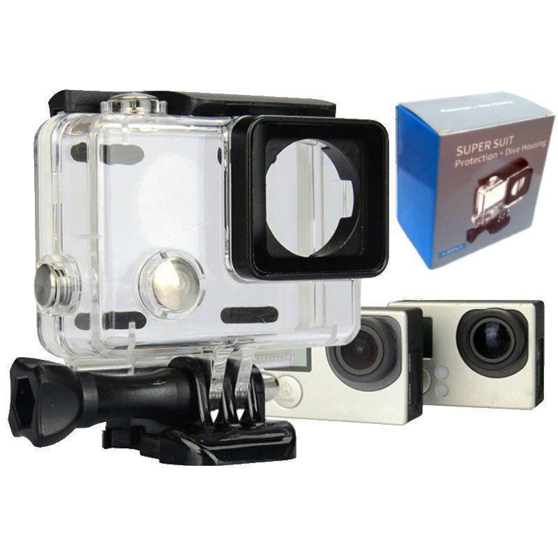 Carcasa Sumergible para Cámaras Gopro Hero 3 - 4-2
