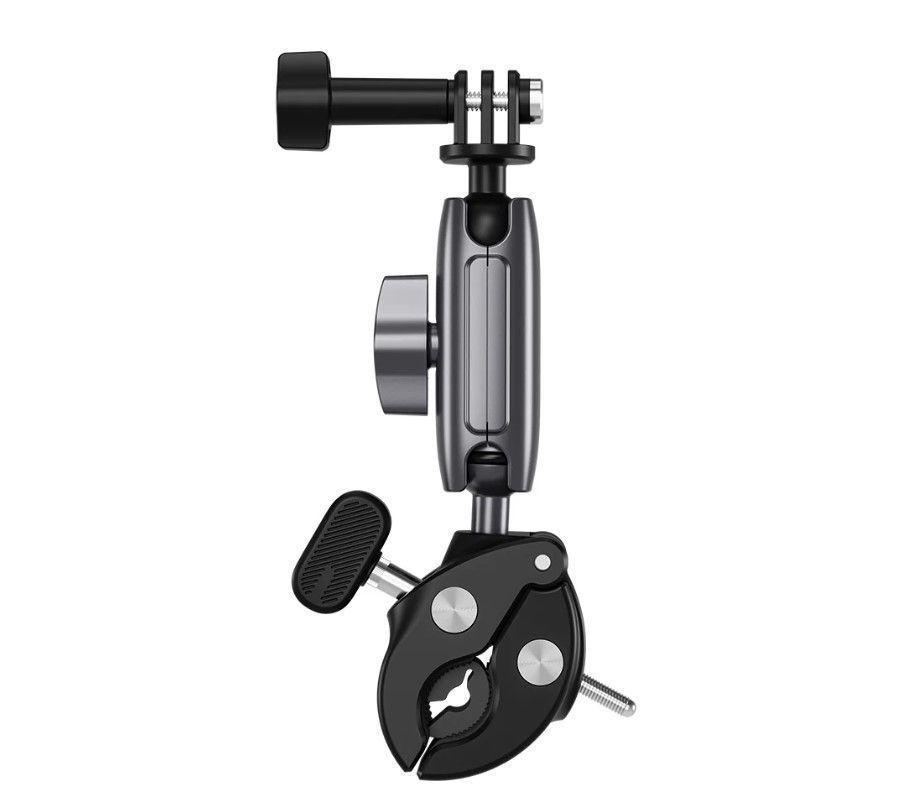 Soporte Garra Aluminio Moto / Bici para Cámara Gopro + Soporte Smartphone-4