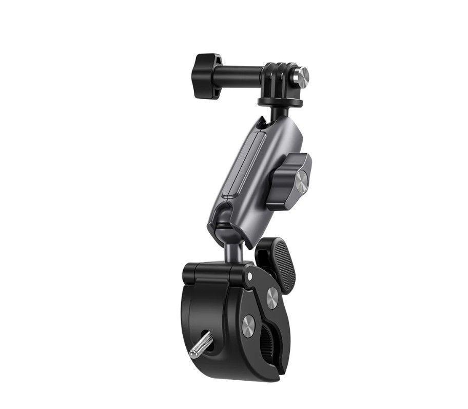 Soporte Garra Aluminio Moto / Bici para Cámara Gopro + Soporte Smartphone-3