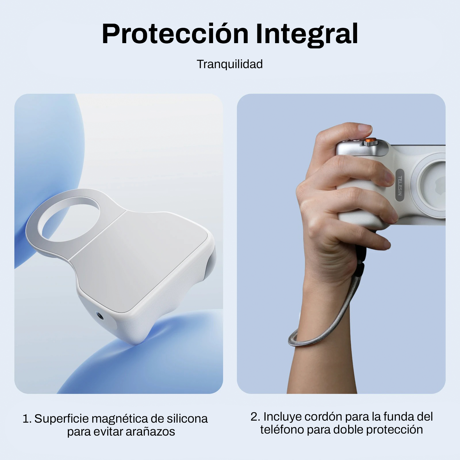 Grip Magnético MagSafe para Smartphone con Disparador Remoto-2