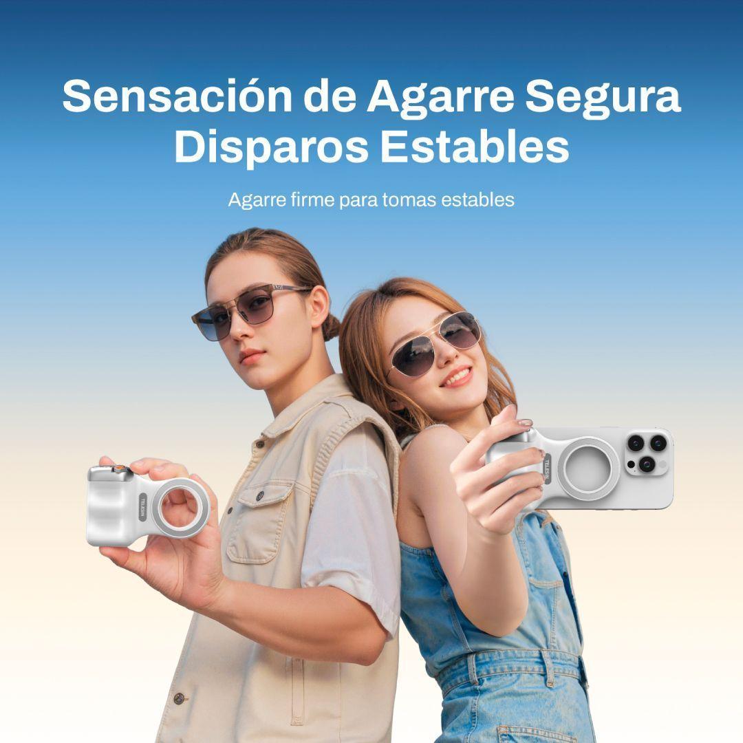 Grip Magnético MagSafe para Smartphone con Disparador Remoto-3