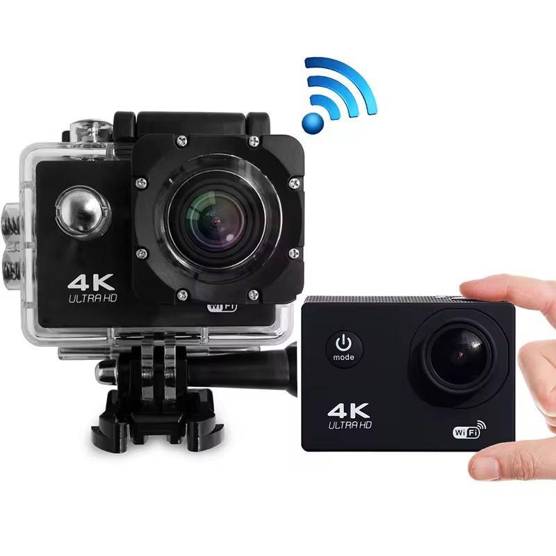Cámara Deportiva 4K Sport Ultra HD con WiFi y Accesorios-5