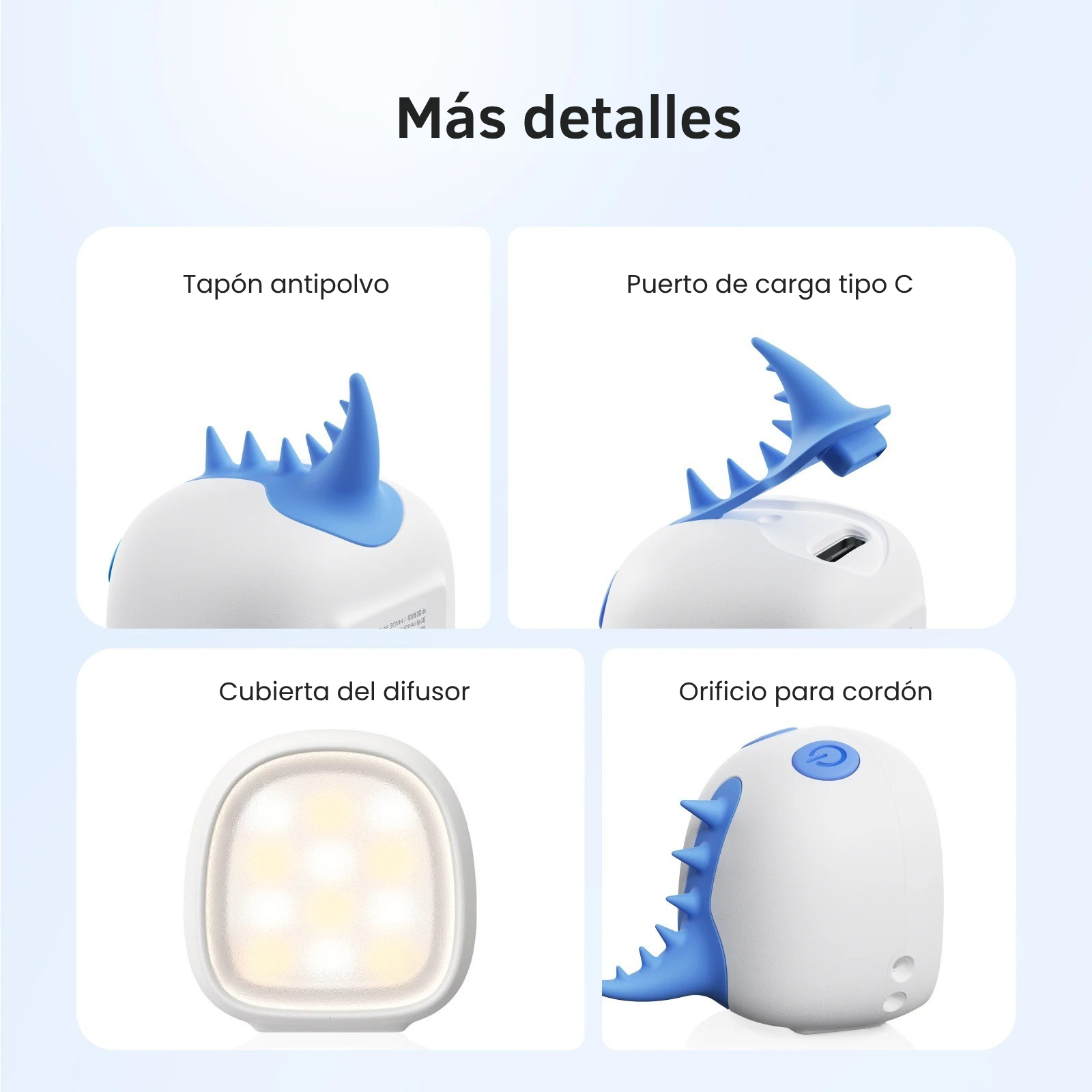 Mini Luz Monstruo LED para Cámara DJI Osmo Pocket 3 y 4 -4