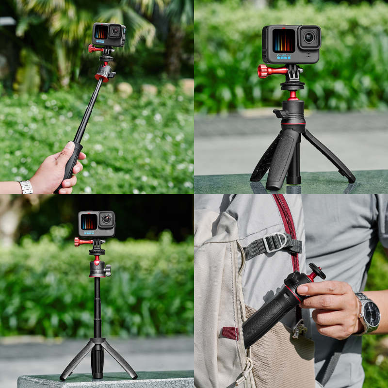 Trípode Extensible 360° para Cámaras Insta360 Gopro Otras-4