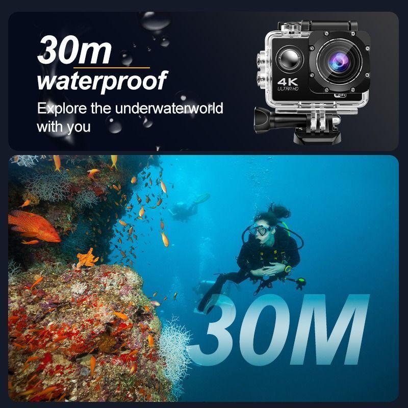 Cámara Acción Innedd 4K 16MP Deportiva con Pantalla y WIFI-2