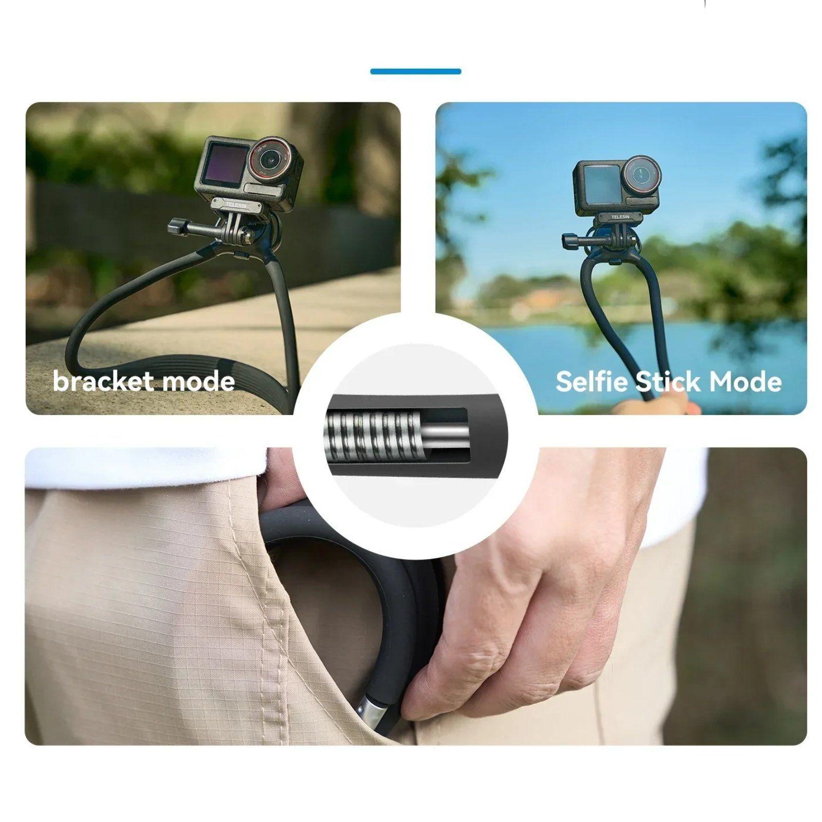 Soporte Cuello Magnetico para Cámaras Gopro u otras 2.0 - Telesin-7