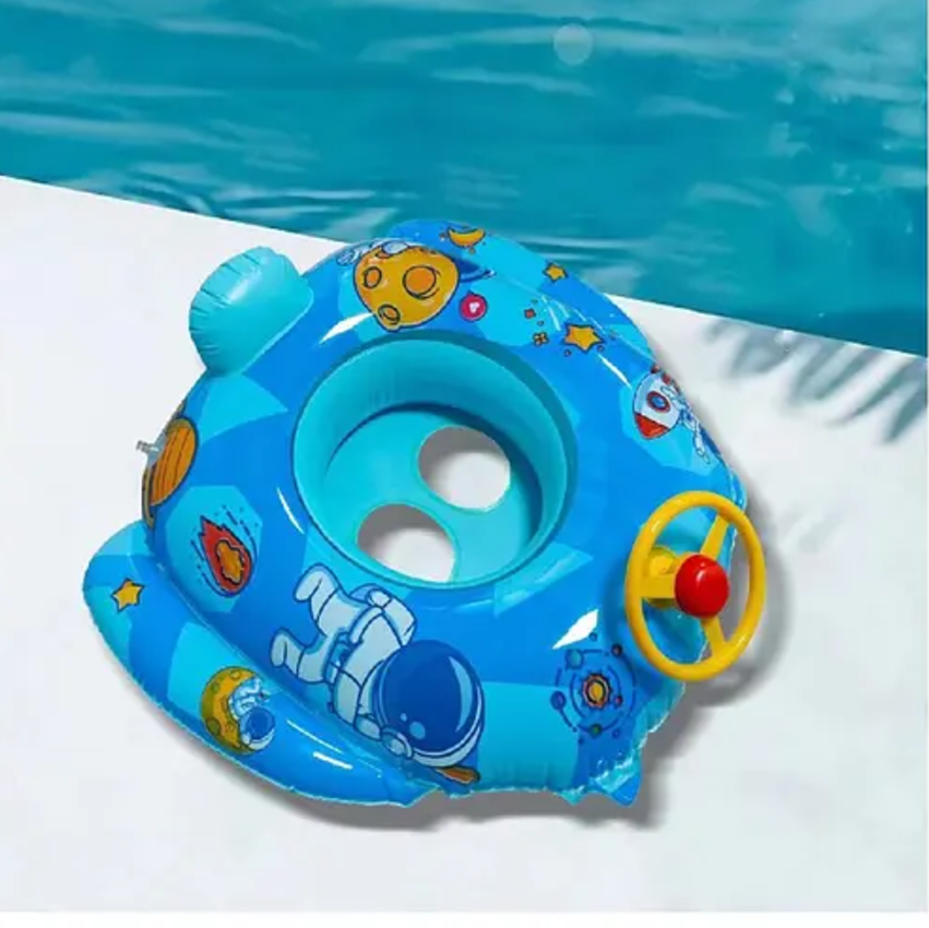 Flotador Auto Niño Celeste-1