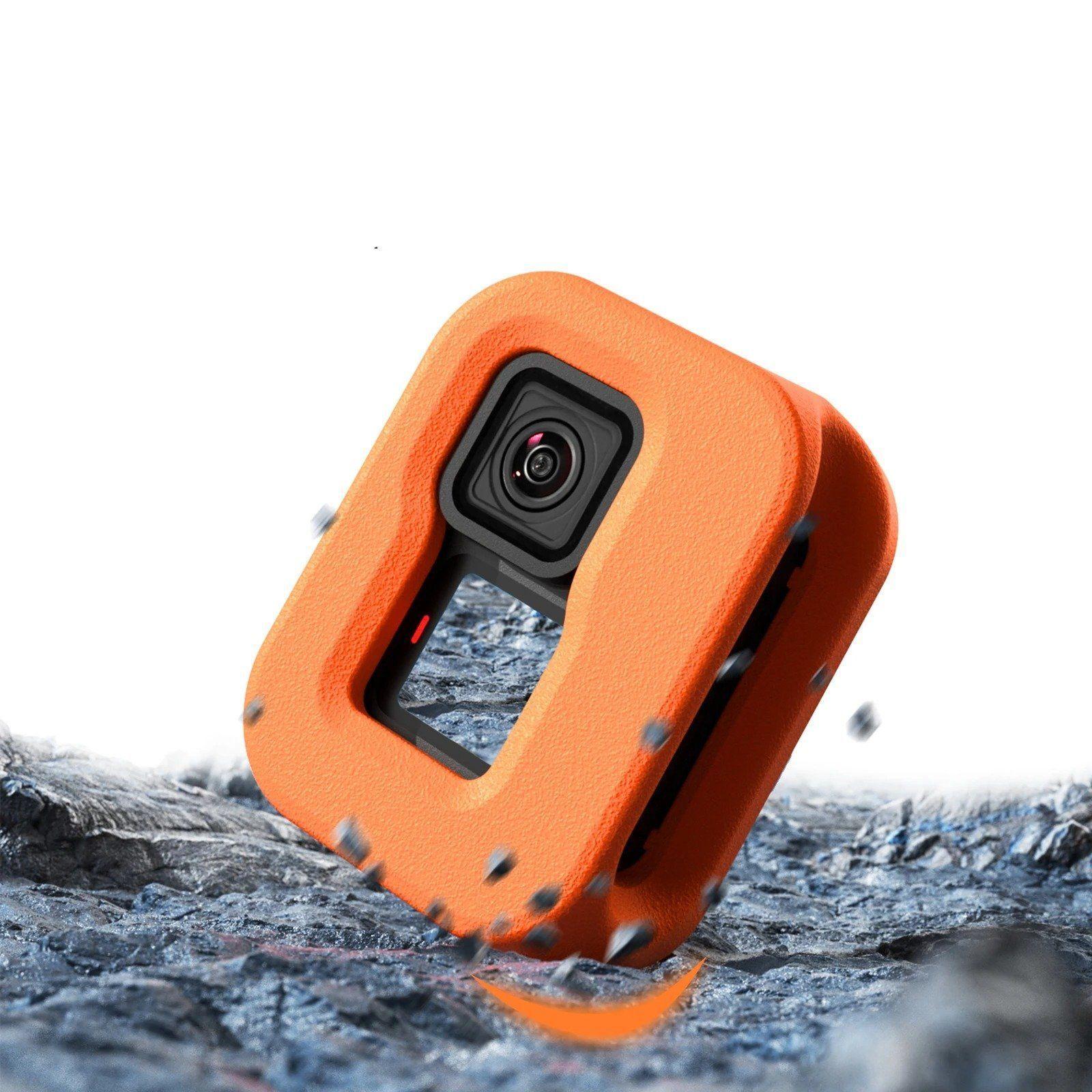 Funda Flotante Naranja para Gopro 9/10/11/12/13 - Telesin-7