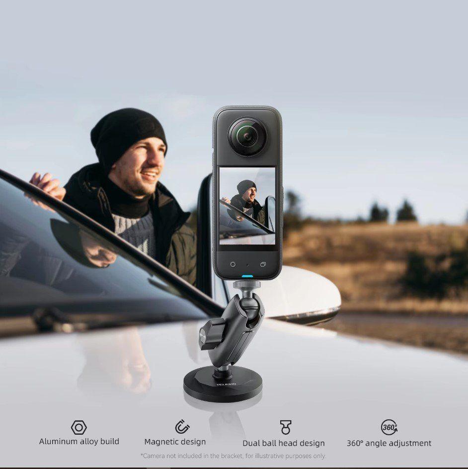 Magnético Aluminio para Smartphone, Cámaras Gopro y Otras-2