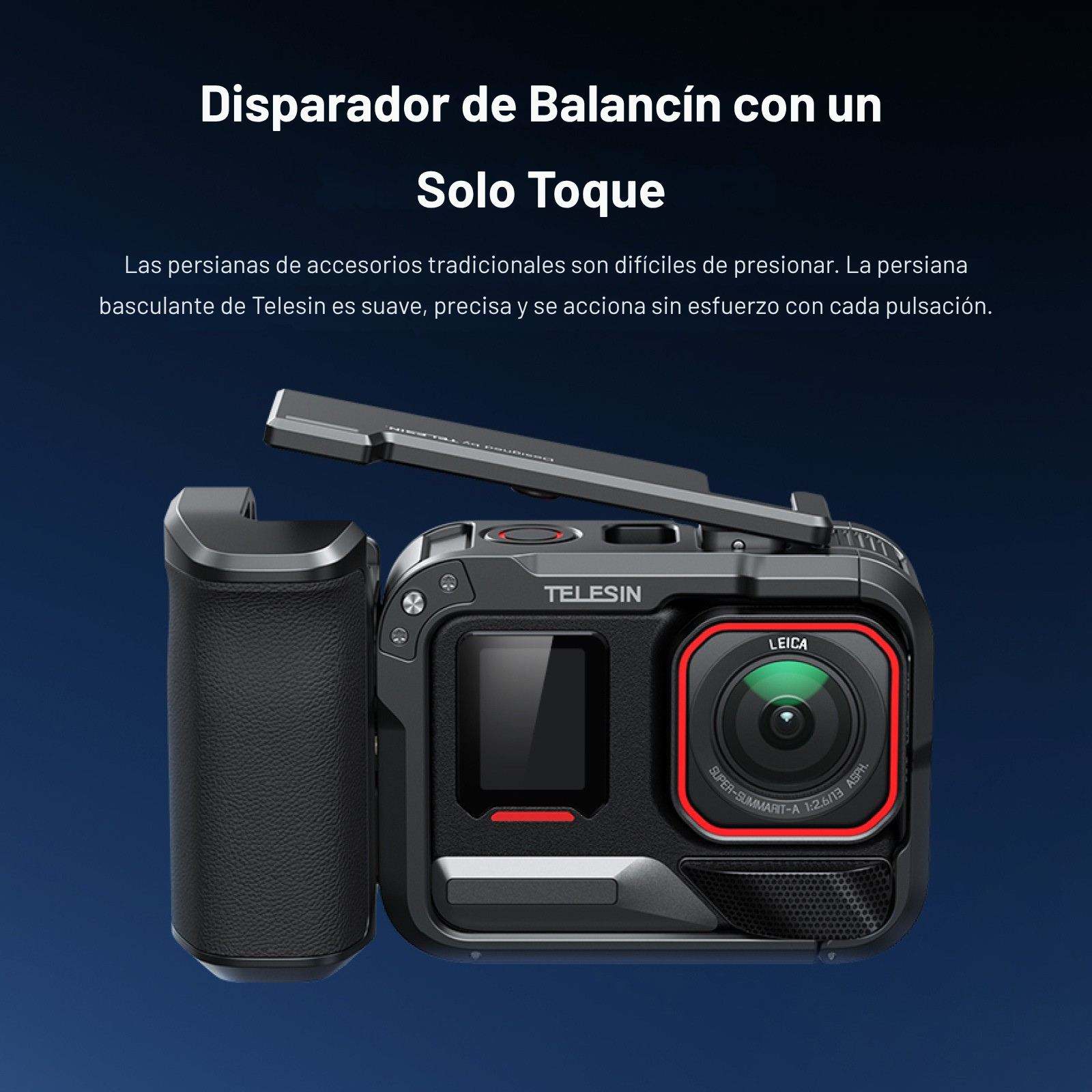 Kit Grip + Jaula Aluminio para Insta360 Ace Pro / Pro 2-2