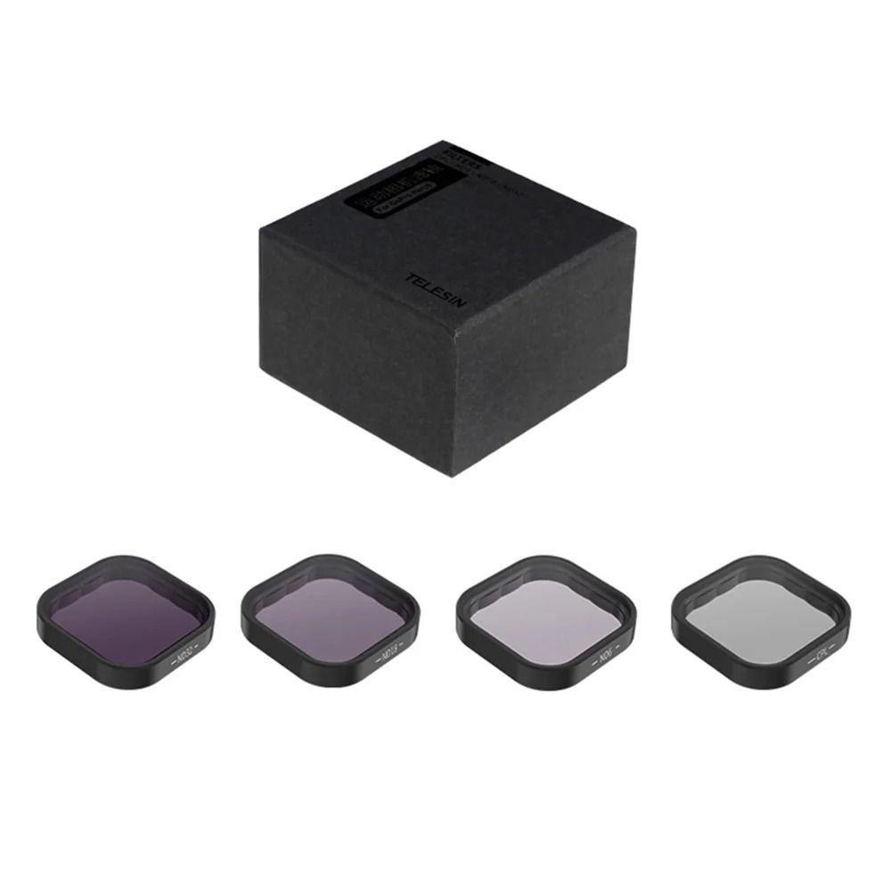 Pack 4 Filtros para GoPro Hero 9/10/11/12 - CLP/ND64/32/16-7