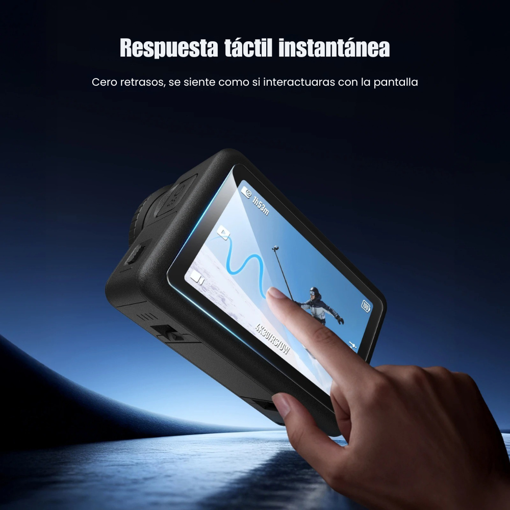 Láminas de Vidrio Templado para DJI Osmo Action 6 - Telesin-5