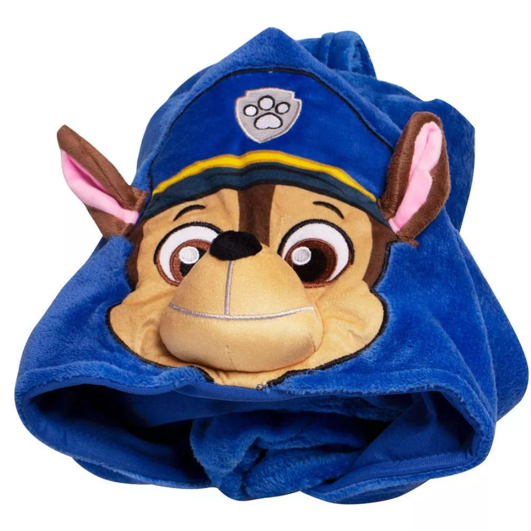 Manta Paw Patrol Chase Frazada Polar con Capucha - 80x130 cm-2