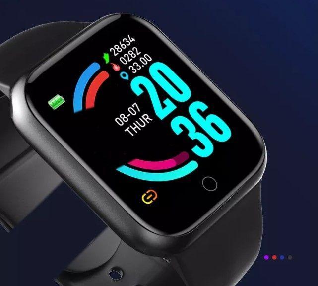 Smartwatch Reloj Inteligente Deportivo Y68 D20 Negro-2