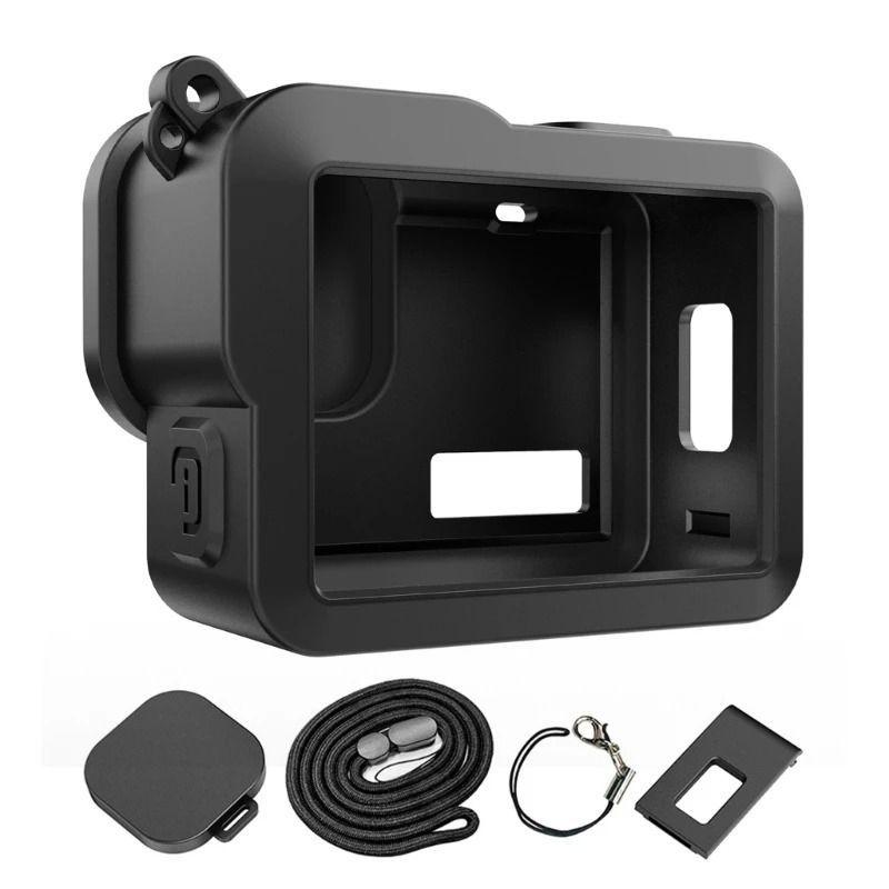 Funda Protectora Silicona Accesorios para GoPro Hero 4K 2024-3