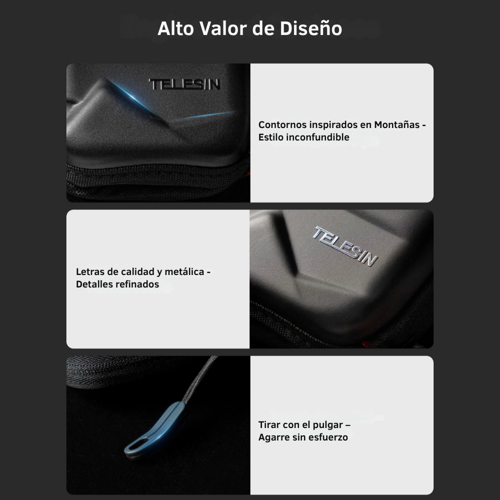 Estuche Protector para DJI OSMO 360 Gran Estilo - Telesin-5