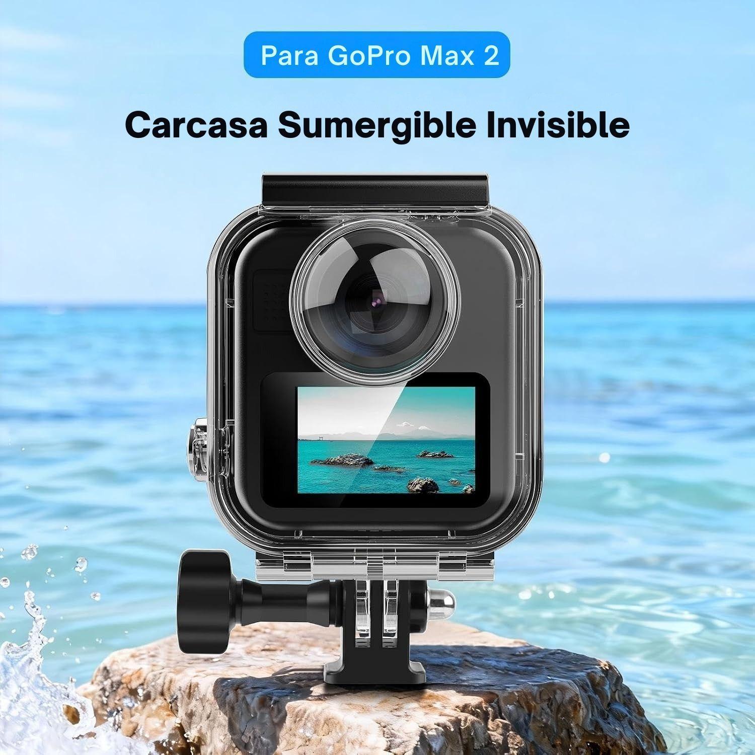 Carcasa Sumergible 60M para Gopro Max 2-2
