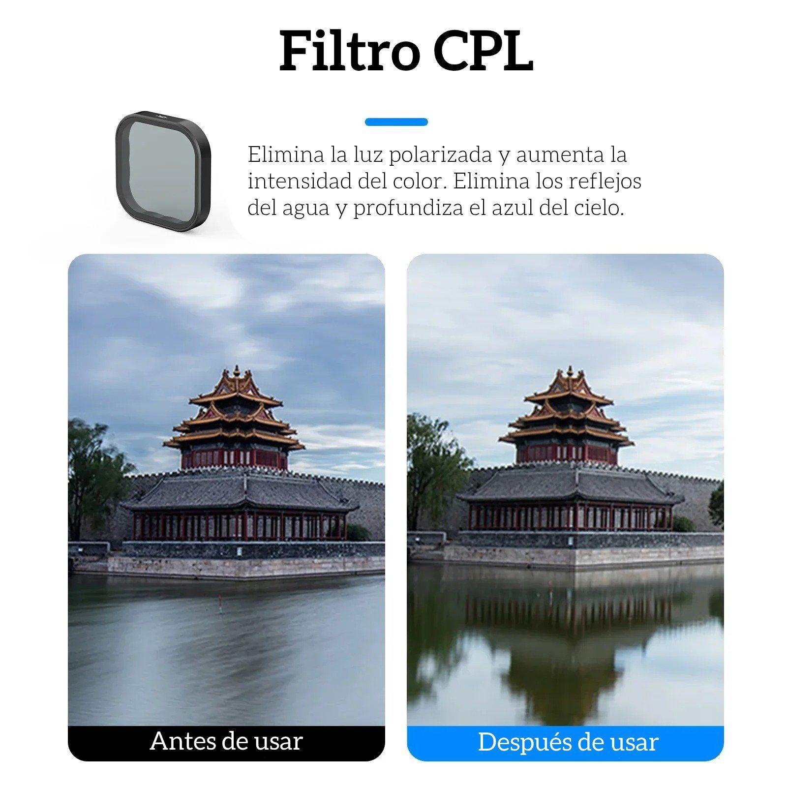 Pack 4 Filtros para GoPro Hero 13 CLP/ND64/32/16 - Telesin-4