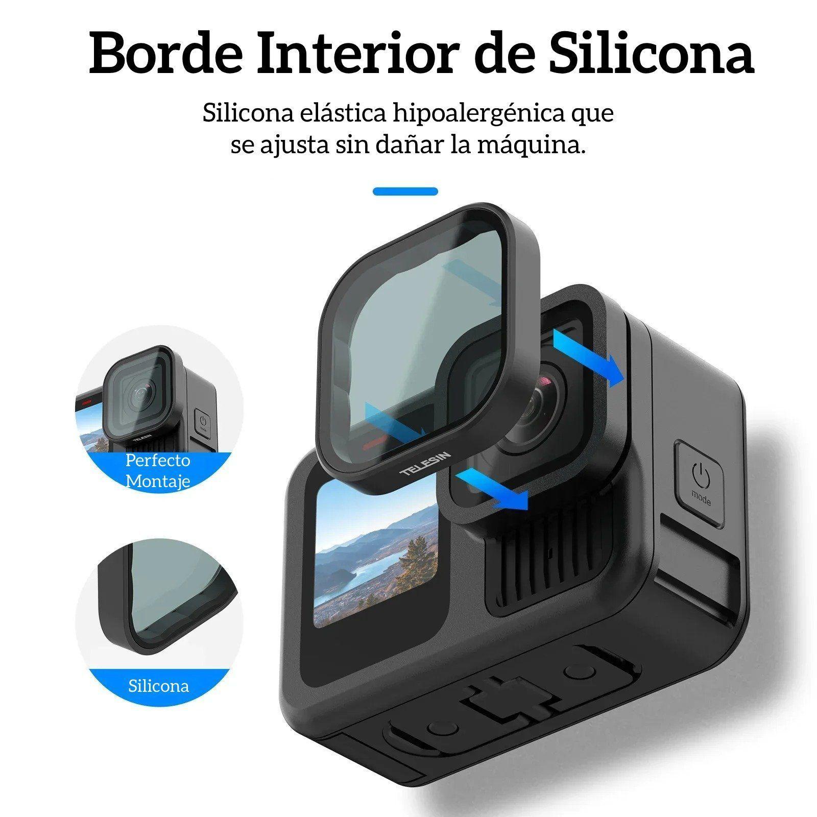 Pack 4 Filtros para GoPro Hero 13 CLP/ND64/32/16 - Telesin-3