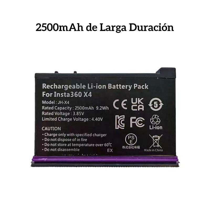 Batería Recargable para Insta360 X4 de 2500mAh-3