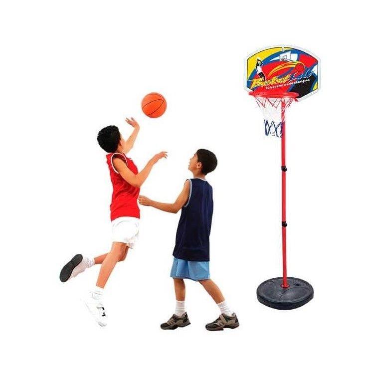 Juego Aro de BasketBall Tablero + Balón Basquet de 116 cm-0