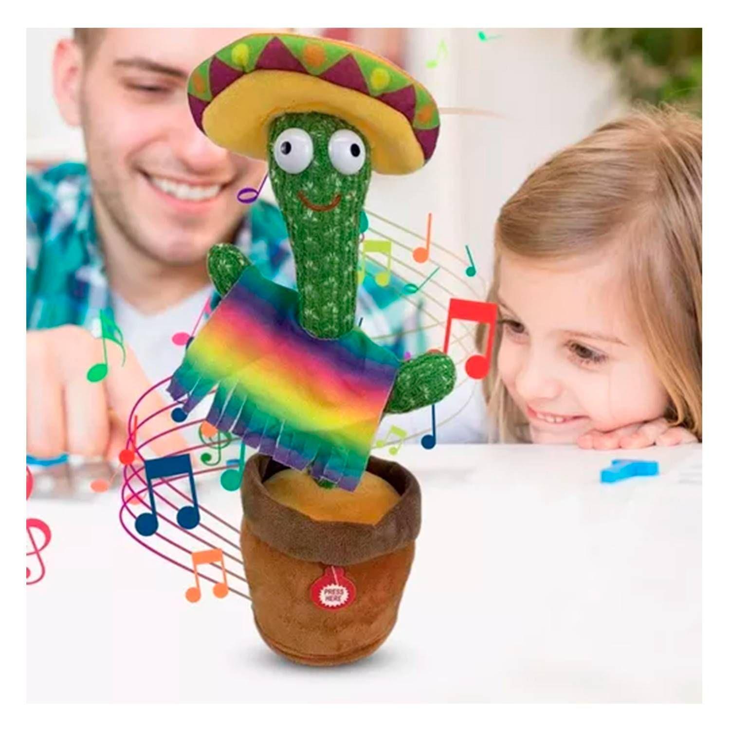 Cactus Bailarin, Repite, Con Luz y Sonido-2