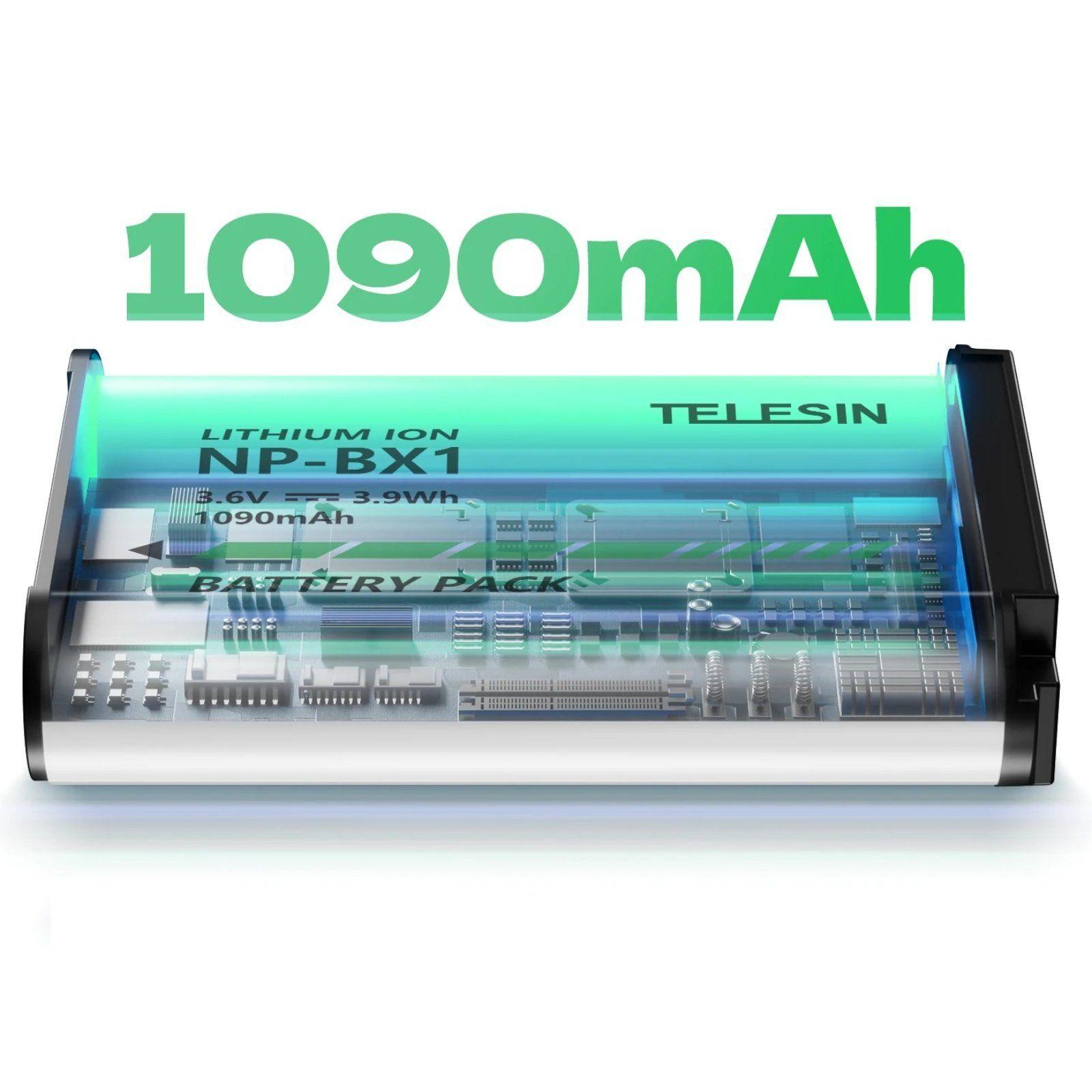 Batería para Diferentes Cámaras Sony NP-BX1 - Telesin-3