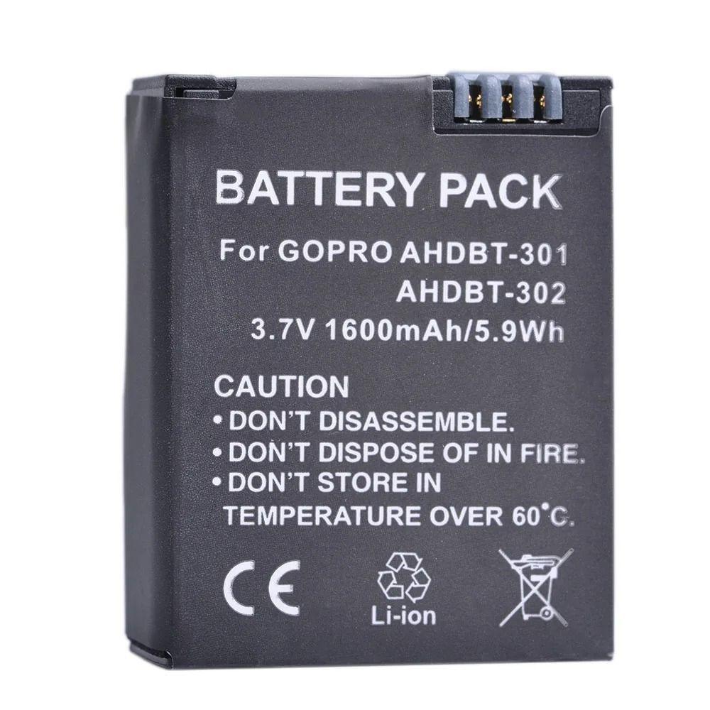 Batería Recargable para GoPro hero 3 / 3+ de 1600 mAh-2