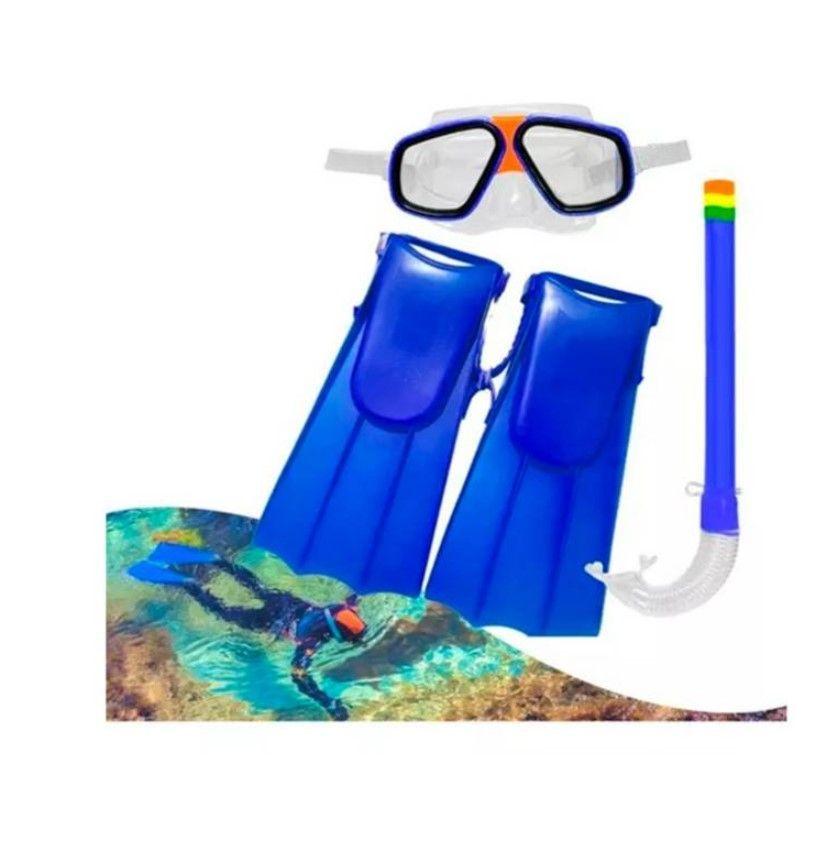 Set de Buceo Snorkel + Tubo Snorkel + Gualetas-2
