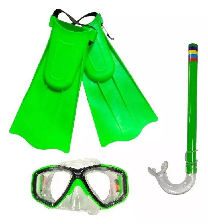 Set de Buceo Snorkel + Tubo Snorkel + Gualetas-3